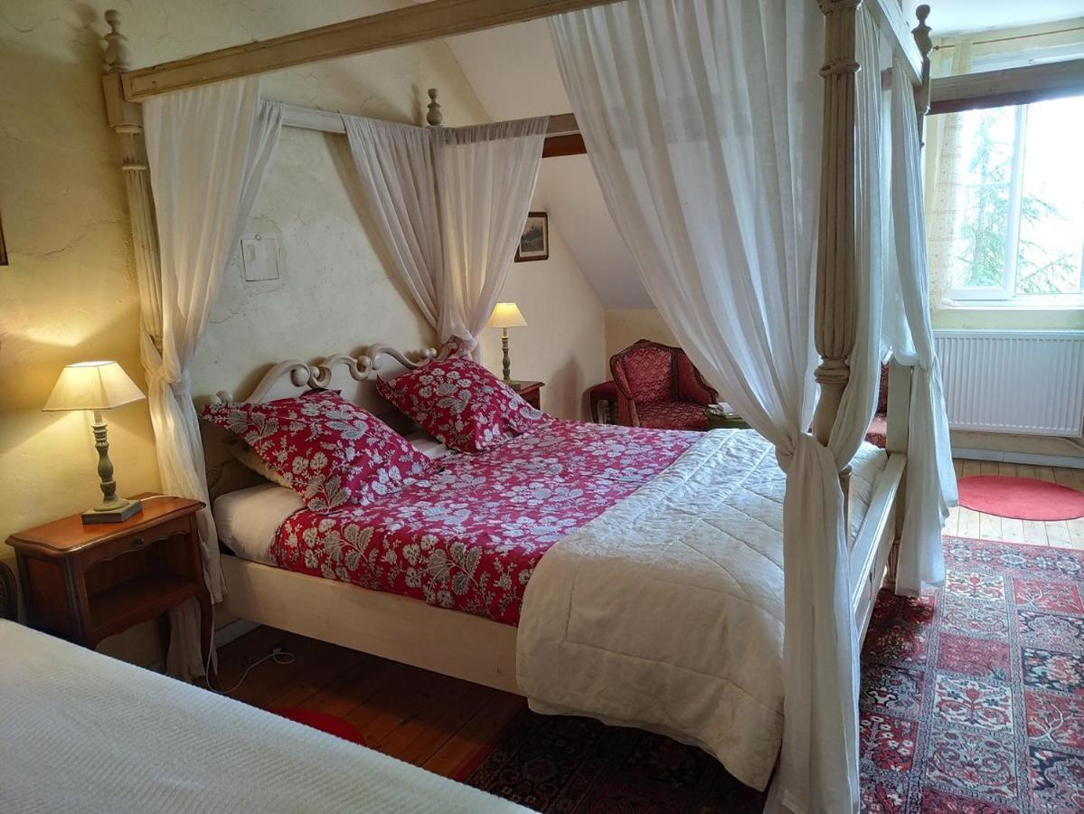 Chateau De Belle-Vue Bed & Breakfast Sainte-Cecile  ภายนอก รูปภาพ