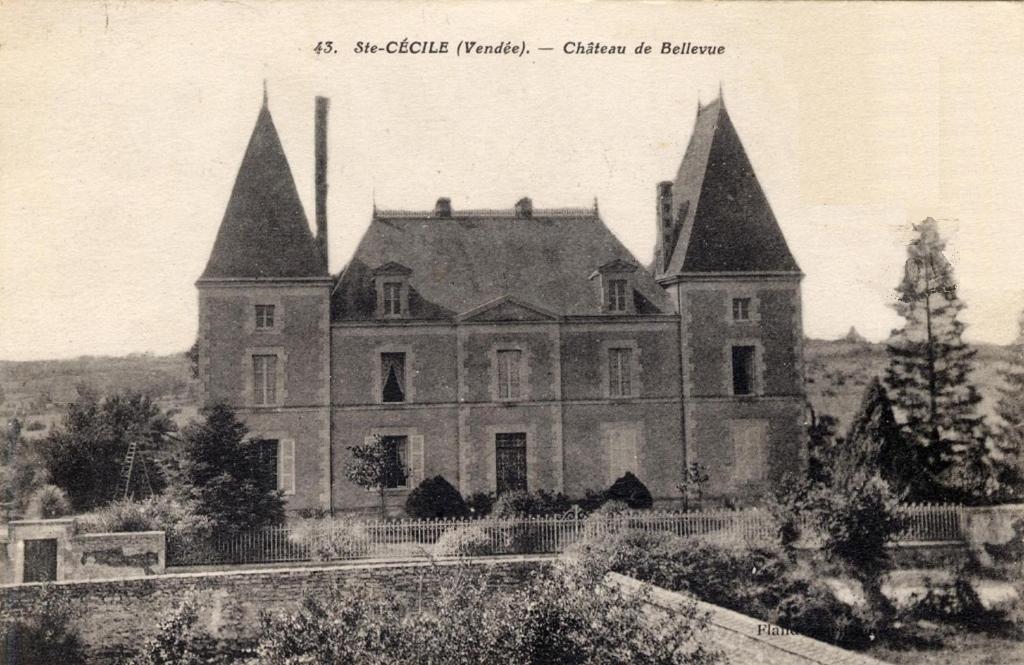 Chateau De Belle-Vue Bed & Breakfast Sainte-Cecile  ภายนอก รูปภาพ
