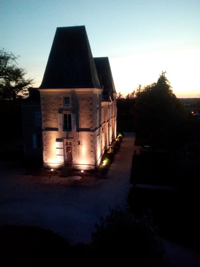 Chateau De Belle-Vue Bed & Breakfast Sainte-Cecile  ภายนอก รูปภาพ